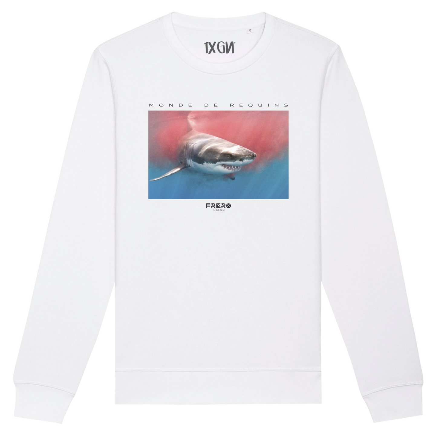 Sweatshirt - Requin "blood"