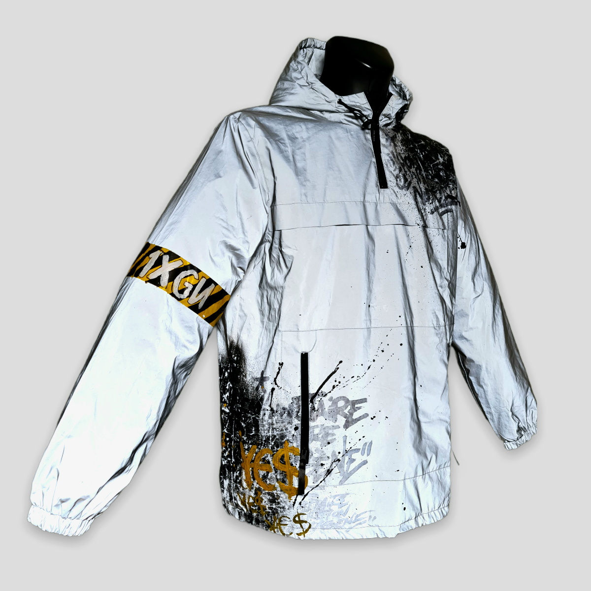 Y€$ - Reflective custom jacket
