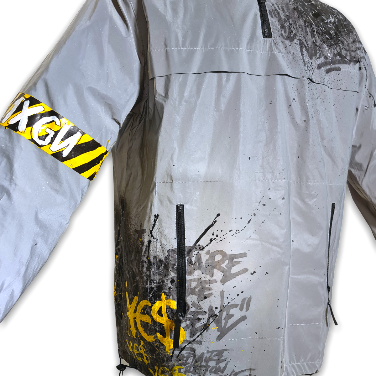 Y€$ - Reflective custom jacket